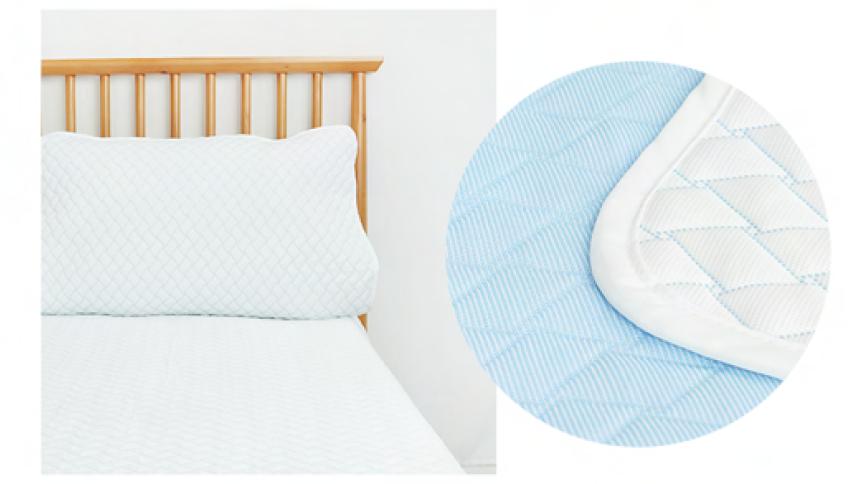 Curble Duraron Cool Mat White Blue