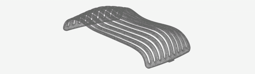 Curble Mouse Pad Support Lines